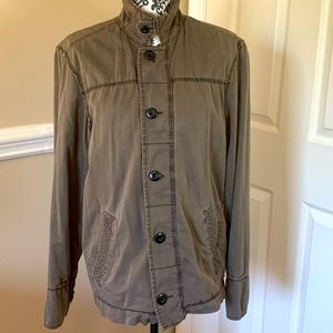 Converse, olive jacket, oversized, size small